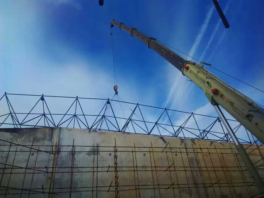 泊头食堂网架结构工程